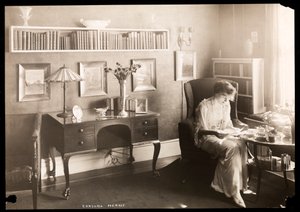 Crystal Herne, c.1905 (gümüş jelatin baskı)