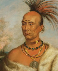 Makataimeshekiakiak (Kara Şahin) c.1853