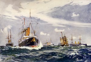 The Steam Training Squadron, 1900 
