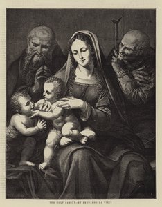 Kutsal Aile, Leonardo da Vinci