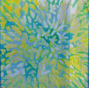 Acrapora, 2000 (gesso üzerine yağ)
