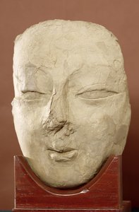 Buda başı, Hotan, 4-5. yüzyıl (sıva)