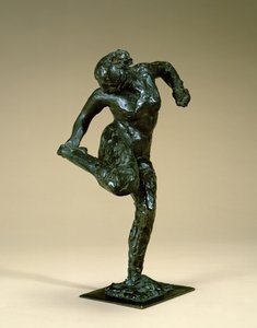 Ayağını Tutan Dansçı, c.1900-10 (bronz)