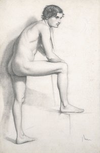 Çıplak Çalışma, c.1858