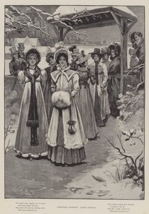 Noel Sabahı, Kiliseden Sonra
