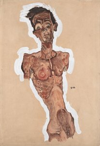 Çıplak Otoportre, 1910