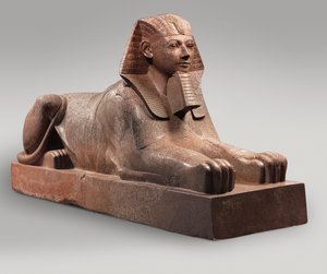 Hatshepsut Sfenksi, c.1479-58 (granit, boya)