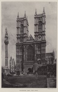 Westminster Manastırı, Batı Cephesi