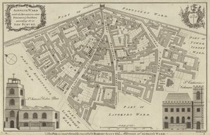 Aldgate Ward, Londra Haritası