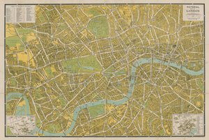 Londra Resimli Haritası