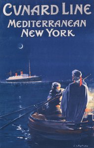 Cunard Line reklam afişi
