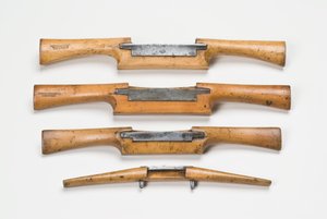 Spokeshaves, 18. - 19. yüzyıl (şimşir ve metal)