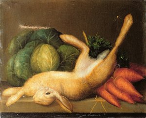 Natürmort bir tavşan, 1840 dolayları