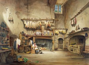 Mutfak, Cotehele evi, 1830-40 dolayları