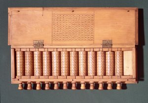Napier çubukları, 1671-1700 (ahşap)