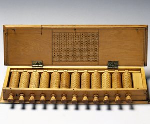 Napier çubukları, 1671-1700 (ahşap)
