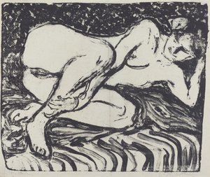 Yatan Çıplak, 1907.