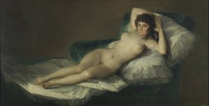 Çıplak Maja, c. 1797-1800