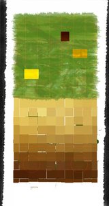 Genesis 3. Gün: Bitki Örtüsü, 2014, (dijital boyama)