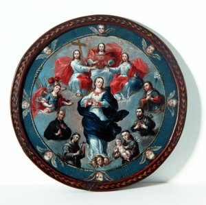 Rahibe Kalkanı (bakır üzerine yağ)