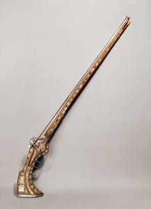 Çakmaklı tüfek (ahşap ve metal)