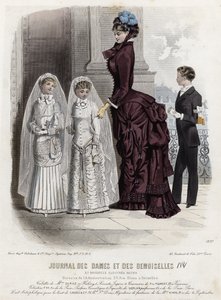 Fransız moda levhası, 19. yüzyıl sonu