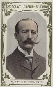 Guyot de Villeneuve, milletvekili (renkli fotoğraf)