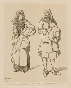 Paris civarındaki köylüler, 1676