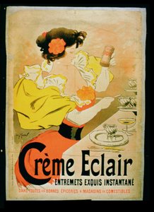 Poster reklam Creme Eclair Instant Tatlı