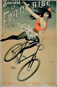 Poster reklam Societe La Francaise, Paris