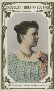 Württemberg Prensesi Pauline (renkli fotoğraf)