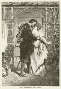Bahçede Faust ve Margaret