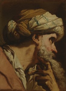 Doğulu Bir Başın Çalışması, c.1766-75
