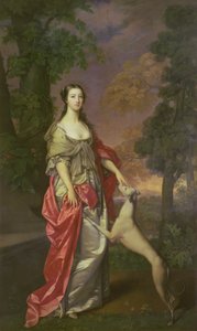 Elizabeth Gunning, Hamilton Düşesi, 1752-3