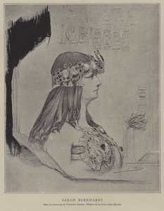 Sarah Bernhardt, Fransız aktris