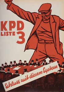 Komünist Parti seçim afişi, 1932