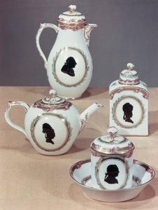 Meissen çay servisi (porselen)
