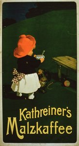 Kathreiners Malt Coffee için afiş reklamı