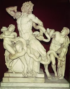 Laocoon, Helenistik orijinal, 1. yüzyıl (mermer)