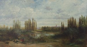 Strazburg yakınlarındaki göletler