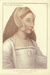 Mary, Leydi Henegham (aquatint)