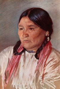 Naomi, wife of Paul, a Blackfoot Indian