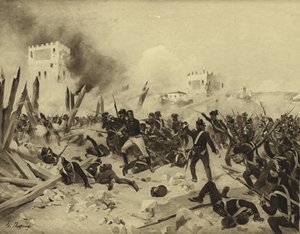 Badajoz Savaşı, 1812 (gravür)