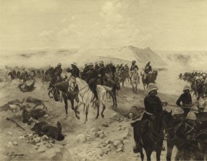 Kandahar Savaşı, 1879 (gravür)