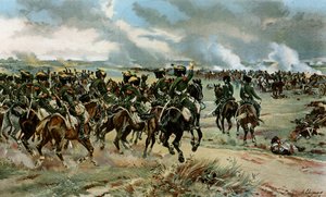 The 20th Chasseurs at Wagram
