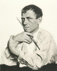 Otto Dix, portre çekimi / Hugo Erfurth
