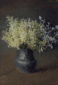 Yabani menekşeler ve unutma beni, 1889
