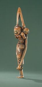 Ashinaga ve Tenaga, Edo Dönemi (ahşap)