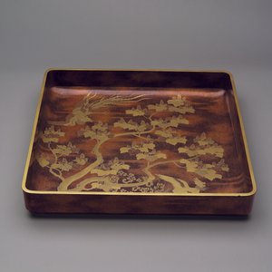 Kimono Tepsi (cilalı ahşap)
