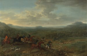 Bir Tilki Avı, c.1730-40
